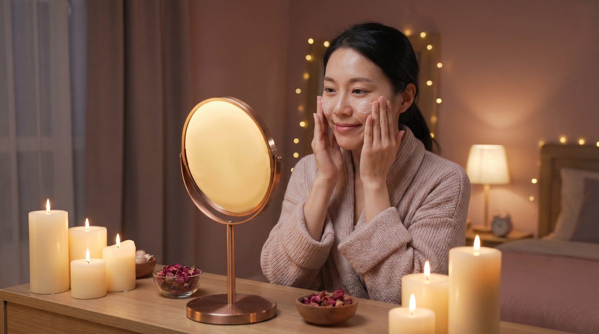 香蕉视频夜间护肤视频演示，女性自我照顾生活视频，温暖疗愈氛围，www.6no879t.cn